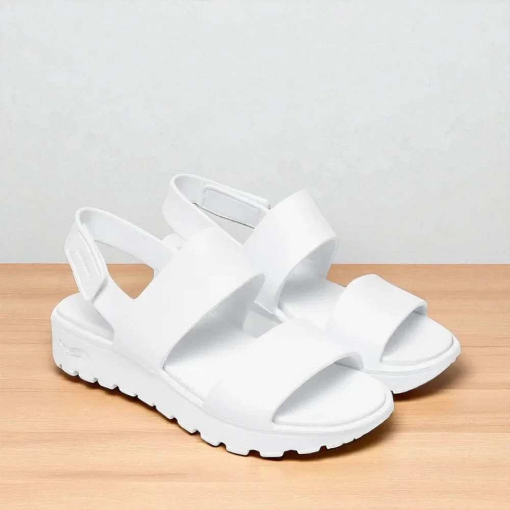 Skechers Women's Foamies Arch Fit Comfort Sandals Dream Day- White Size 8,9, 10. - Picture 6 of 15